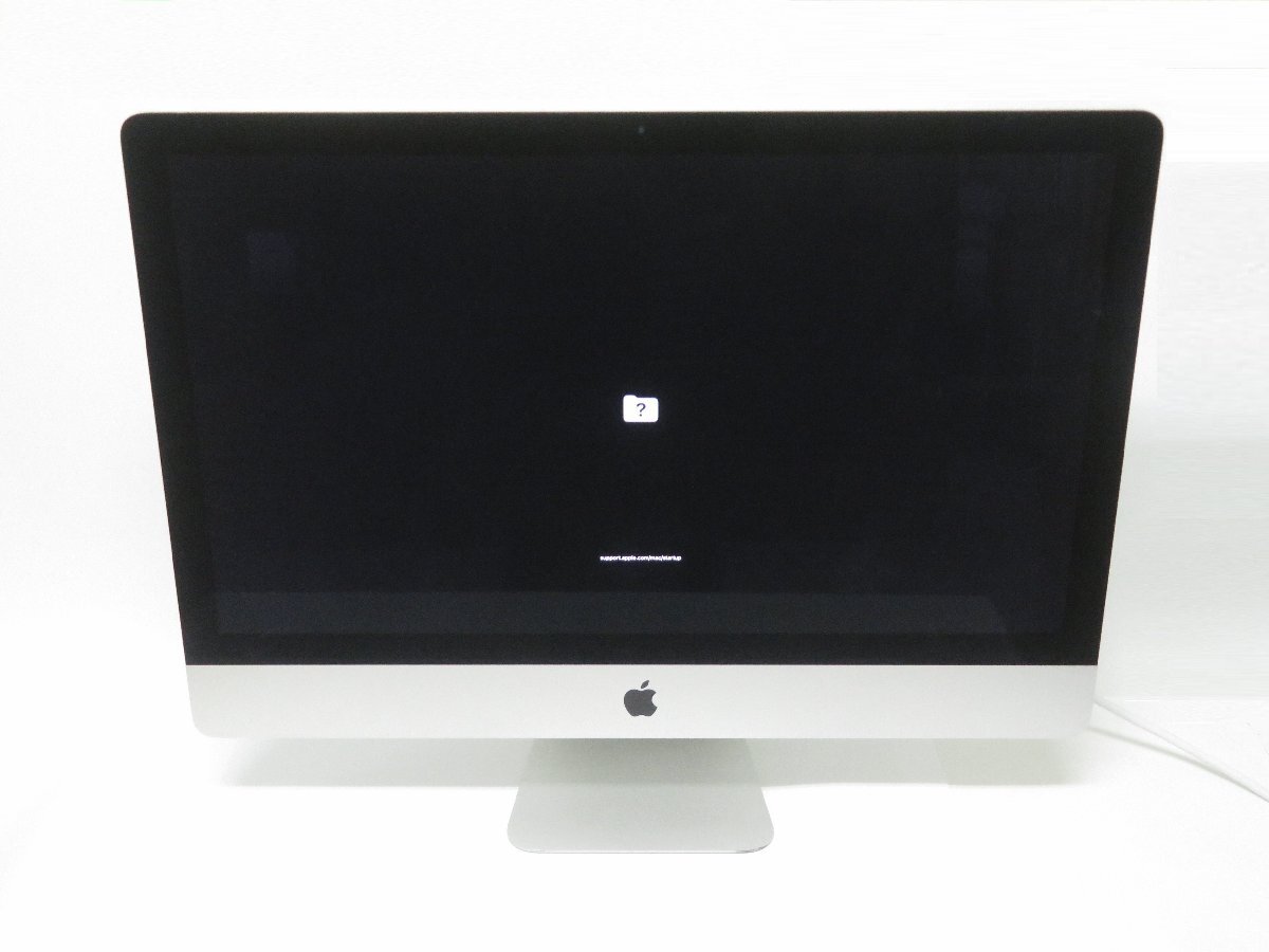 Apple iMac Retina 5K 27インチ　2017 Core i5-7500 3.4GHz/24GB/SSD251GB/OS無/動作未確認/AC無【同梱不可】_iMac Retina 5K 27インチ 2017