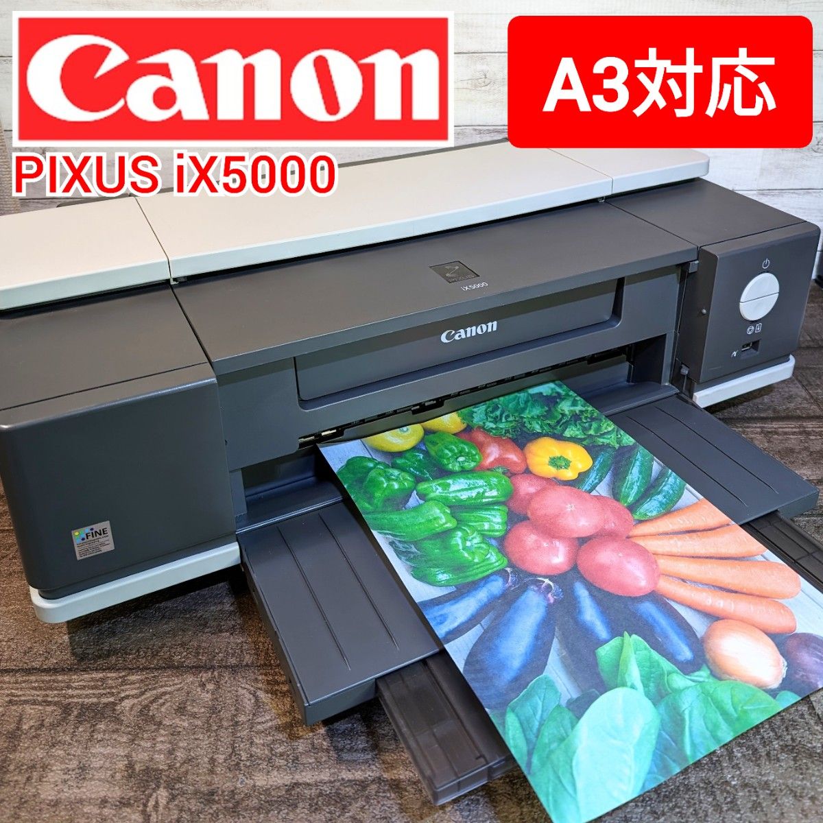 【動作良好】Canon A3対応カラープリンター PIXUS iX5000
