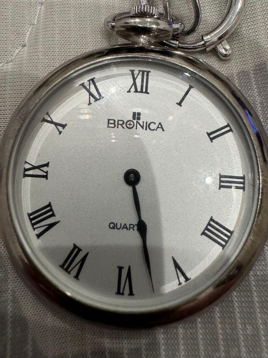 BRONIKA ブロニカ　silver925  懐中時計