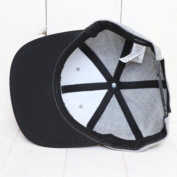 【送料無料】RVCA ルーカ RVCA TWILL SNAPBACK II スナップバックキャップ AVYHA00457　HYL_画像6