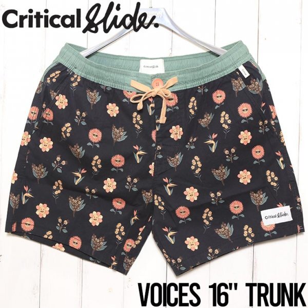 【送料無料】ボードショーツ Critical Slide クリティカルスライド VOICES 16 TRUNK BS24093 34インチ