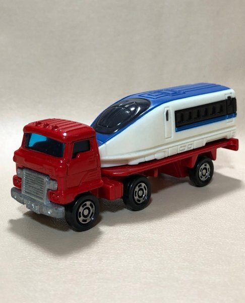 トミカ　新幹線トレーラー　No.97　ミニカー　TOMICA　同梱可 SINKANSEN TRAILER (Endxrc_estm)_画像1