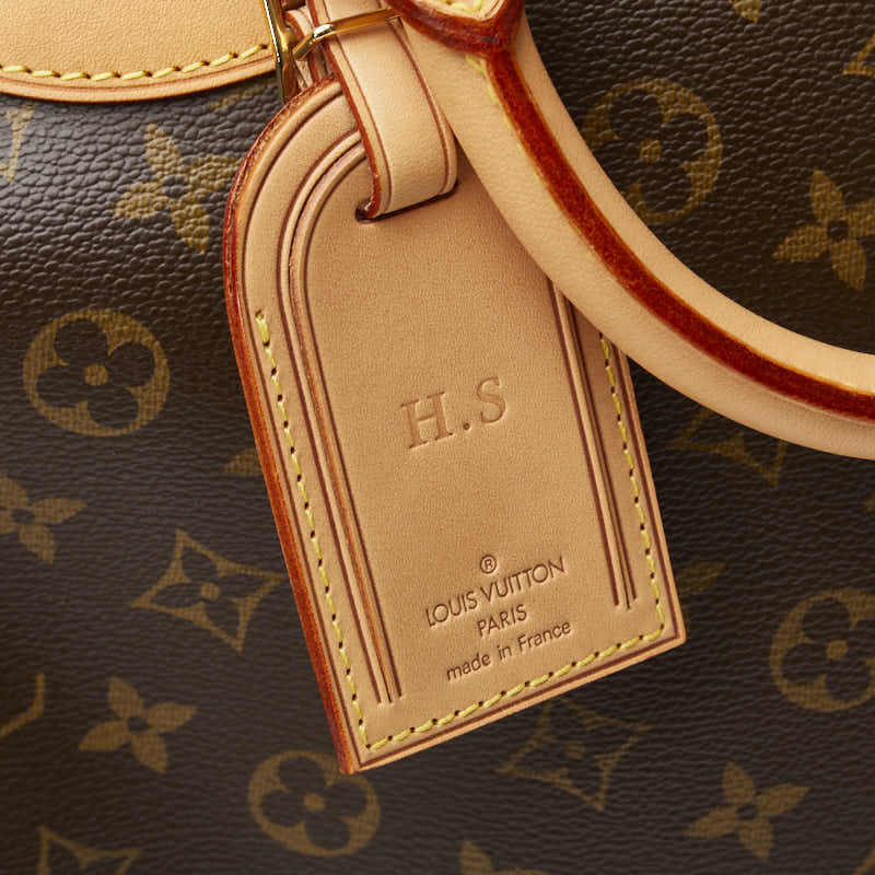 ルイ ヴィトン モノグラム エヴァジオン ボストンバッグ トラベルバッグ M41443 ブラウン PVC レザー レディース LOUIS VUITTON【中古】_画像5