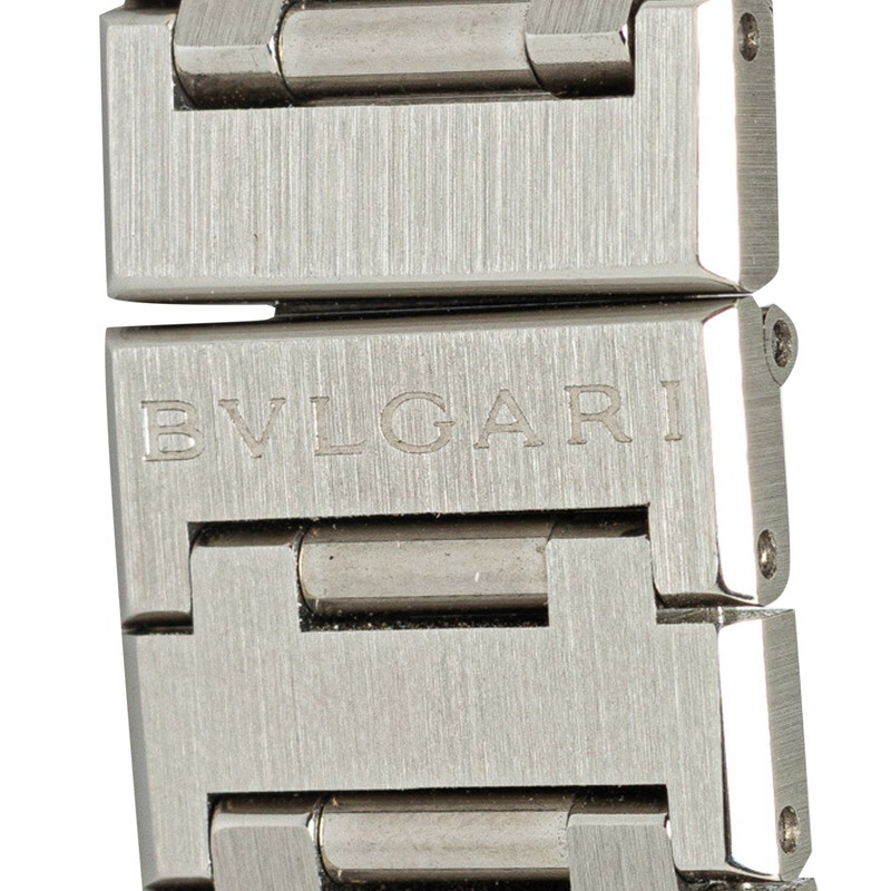 ブルガリ ブルガリブルガリ 腕時計 BB33SS 自動巻き ホワイト文字盤 ステンレススチール メンズ BVLGARI 【中古】の画像8