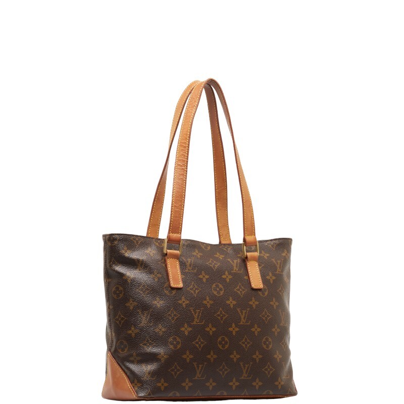 ルイ ヴィトン モノグラム カバピアノ ハンドバッグ トートバッグ M51148 ブラウン PVC レザー レディース LOUIS VUITTON 【中古】_画像2