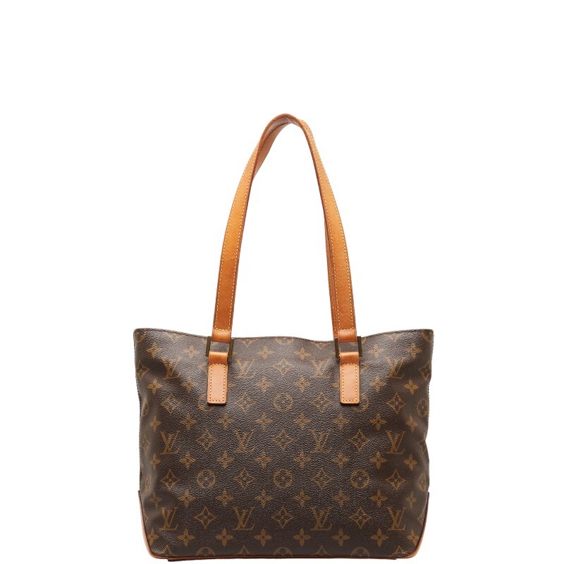 ルイ ヴィトン モノグラム カバピアノ ハンドバッグ トートバッグ M51148 ブラウン PVC レザー レディース LOUIS VUITTON 【中古】_画像1