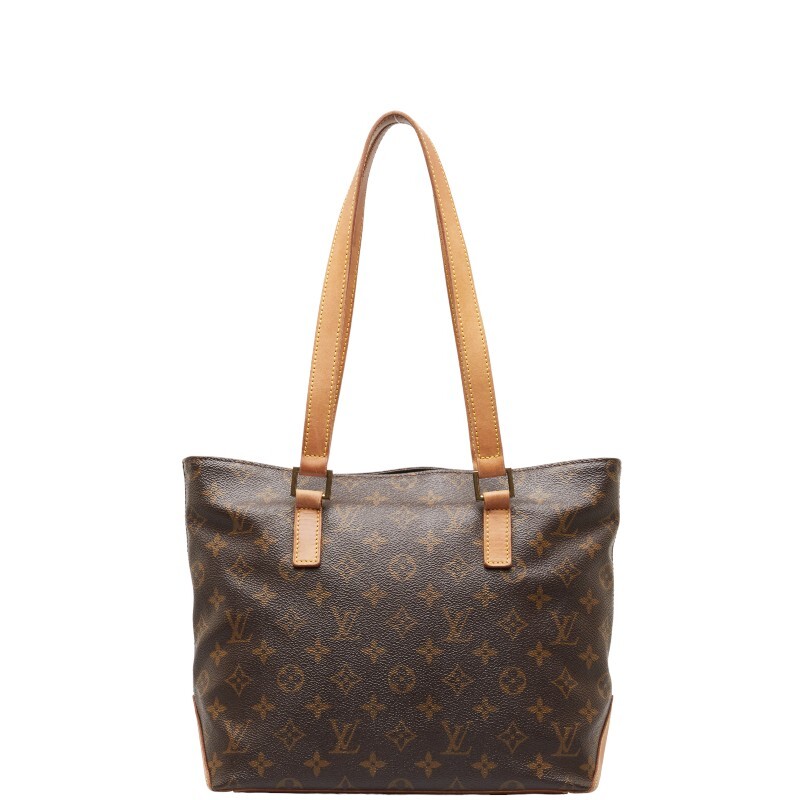 ルイ ヴィトン モノグラム カバピアノ ハンドバッグ トートバッグ M51148 ブラウン PVC レザー レディース LOUIS VUITTON 【中古】_画像3