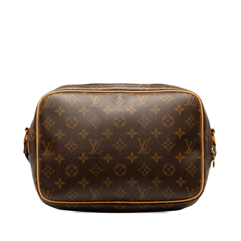 ルイ ヴィトン モノグラム リポーターPM 斜め掛けショルダーバッグ M45254 ブラウン PVC レザー レディース LOUIS VUITTON 【中古】_画像3