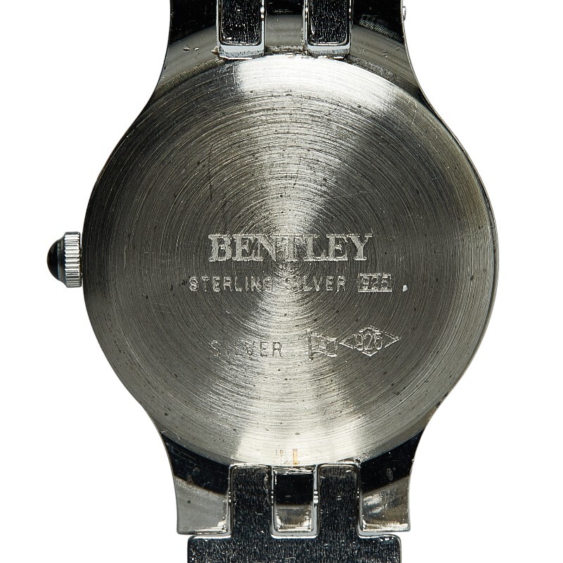 BENTLEY ベントレー 腕時計 クオーツ シルバー文字盤 SV925 シルバー レディース 【中古】_画像5