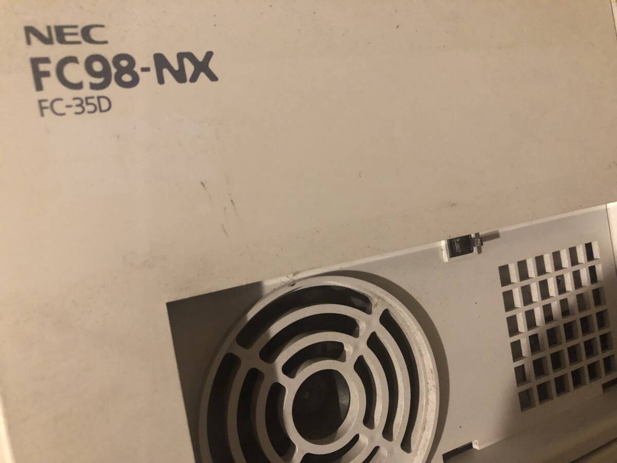 NEC　FC-NX35D　ファクトリ－パソコン　電源は無　部品取り_画像1