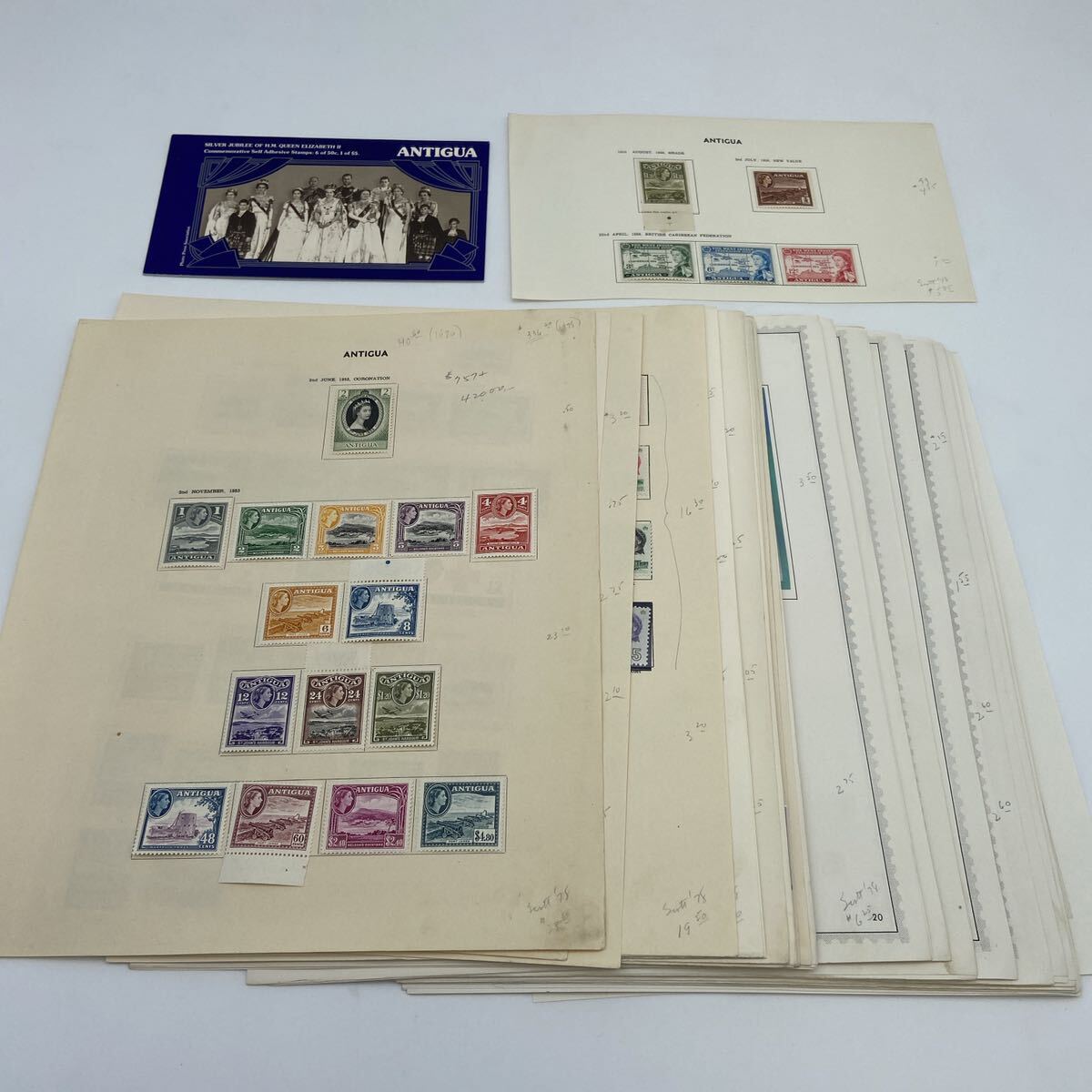  abroad stamp foreign stamp collection large amount summarize anti ga1953~1977 year unused goods rose seat 