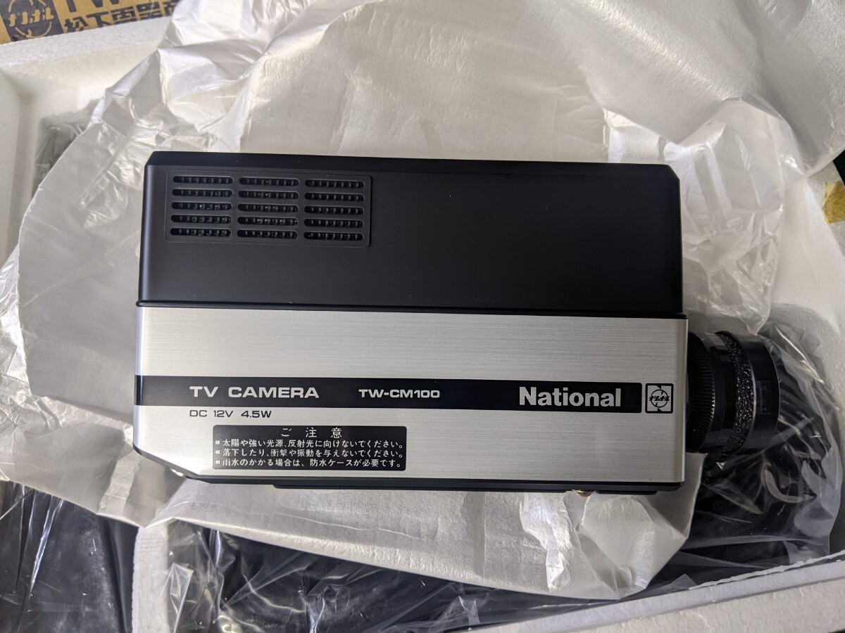 【未使用】National ナショナル テレビカメラ TW-CM100 昭和レトロ_画像3