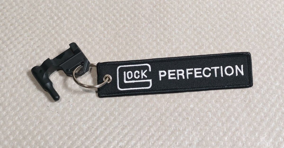 チャンバーセーフティ エンプティチャンバーフラッグ(BKxGLOCKPERFECTIONロゴ)レプリカグロックセーフティーフラッグ