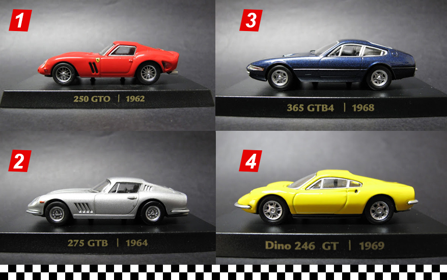 台湾セブンイレブン限定 1/64 Ferrari フェラーリ ミニカー 全14 台湾セブンイレブン限定 1/64 Ferrari フェラーリ ミニカー 全14