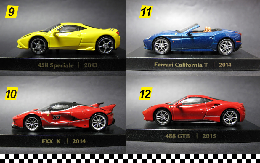 台湾セブンイレブン限定 1/64 Ferrari フェラーリ ミニカー 全14 台湾セブンイレブン限定 1/64 Ferrari フェラーリ ミニカー 全14