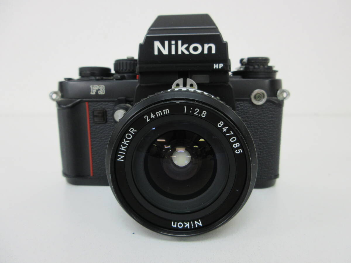 中古 カメラ Nikon ニコン F3 NIKKOR 24mm 1:2.8 ※動作未確認 ／B_画像2