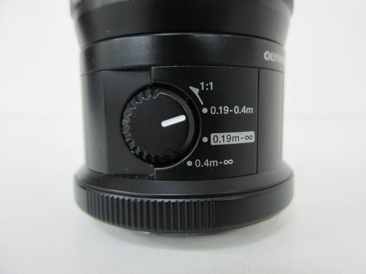 中古 レンズ OLYMPUS M.ZUIKO DIGITAL ED 60mm 1:2.8 MACRO ED MSC 単焦点 レンズ オリンパス ※動作未確認 ／F_画像6