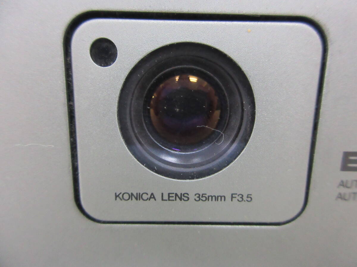 中古 カメラ Konica コニカ BiG mini ビッグミニ BM-201 フィルムカメラ ※通電のみ確認済 ／Fの画像2