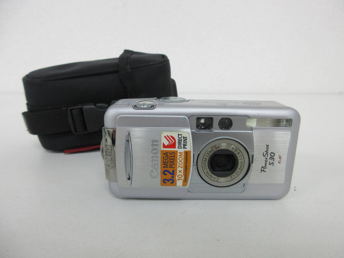 中古 カメラ Canon キャノン Power Shot パワーショット S30 PC1018 コンパクト デジタルカメラ ※動作未確認 ／N