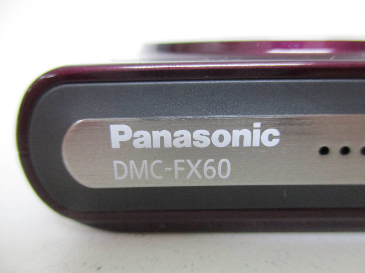 中古 カメラ Panasonic LUMIX DMC-FX60 デジタルカメラ　DC VARIO-ELMARIT 1:2.8-5.9 / 4.5-22.5 ※動作未確認／P_画像10