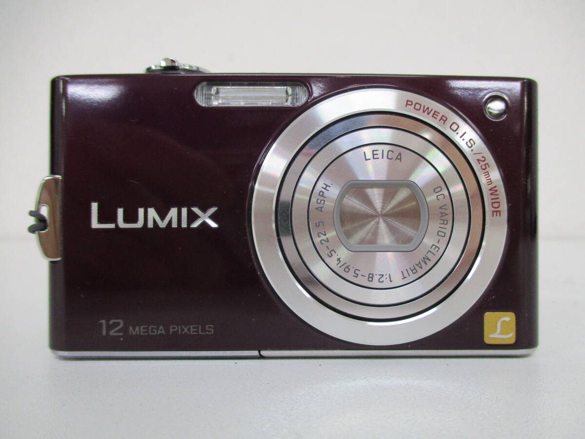 中古 カメラ Panasonic LUMIX DMC-FX60 デジタルカメラ　DC VARIO-ELMARIT 1:2.8-5.9 / 4.5-22.5 ※動作未確認／P_画像2