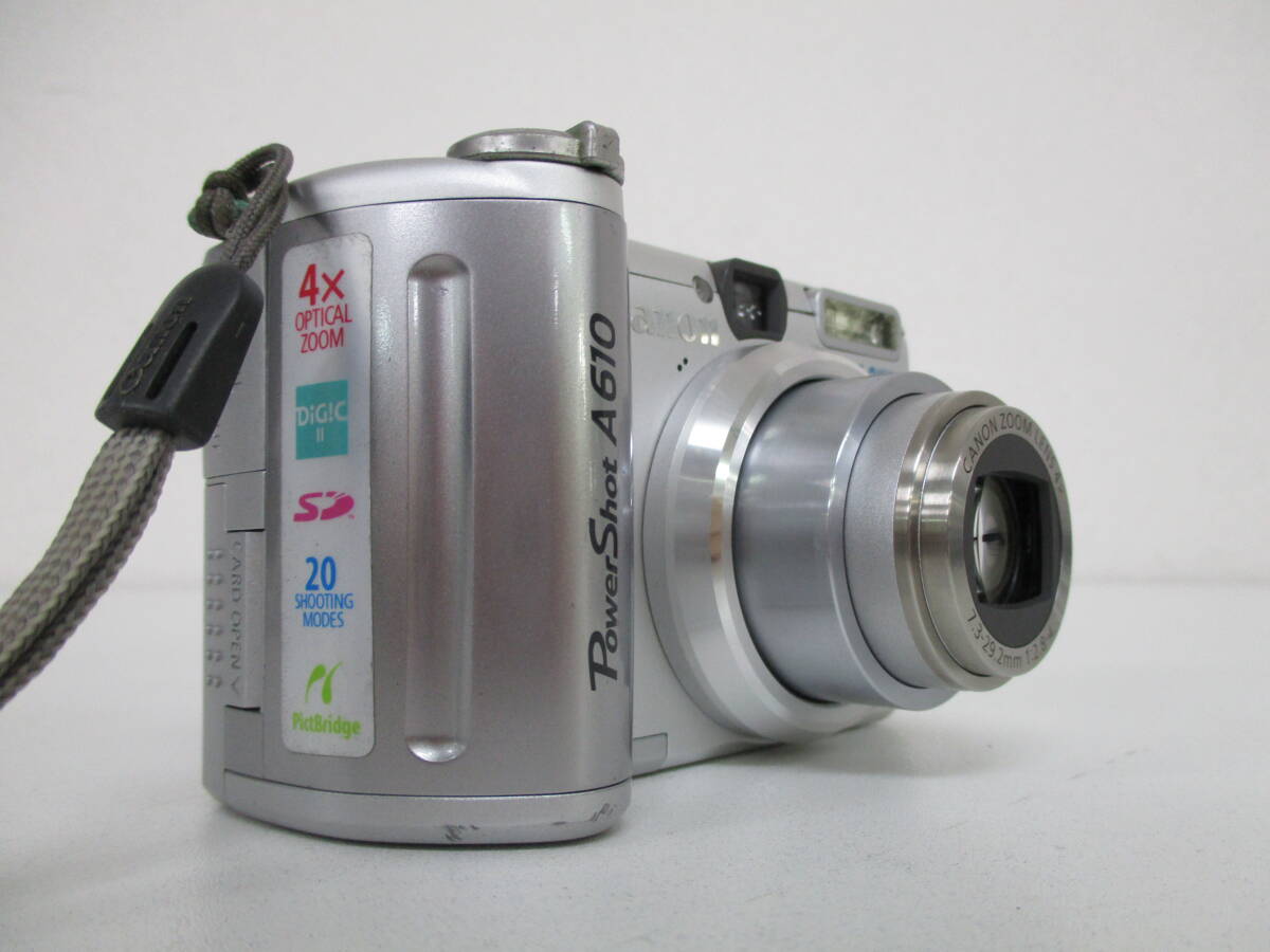 中古 カメラ CANON キャノン PowerShot A610 PC1146 7.3-29.2mm ※通電のみ確認済／S_画像10
