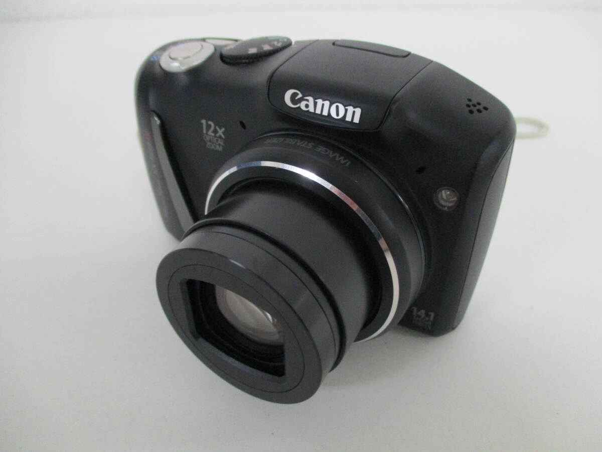 中古 カメラ Canon キャノン PowerShot SX150 IS PC1677 BLACK ※通電のみ確認済 ／ い_画像8