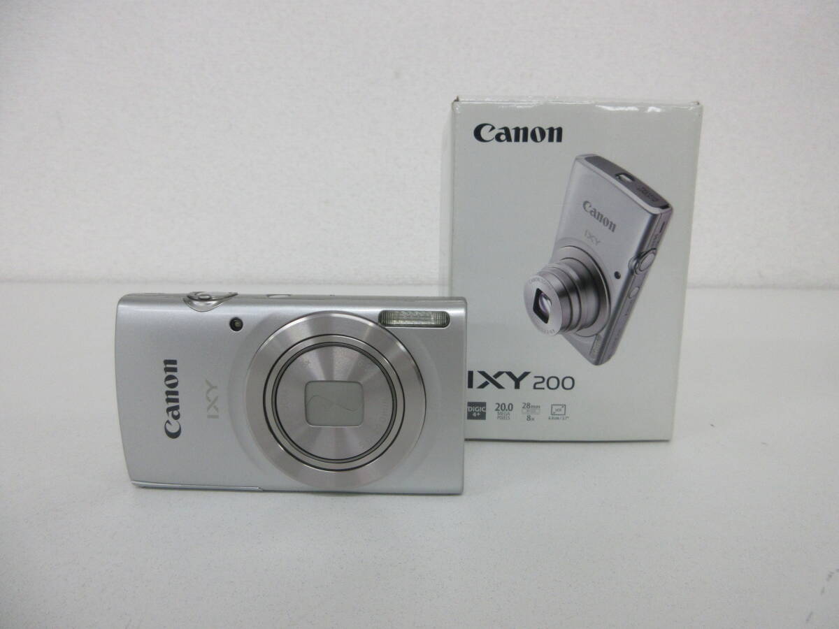  б/у камера Canon Canon IXY DIGITAL 200 5.0-40.0mm 1:3.2-6.9 компактный цифровой фотоаппарат * электризация только проверка settled |B