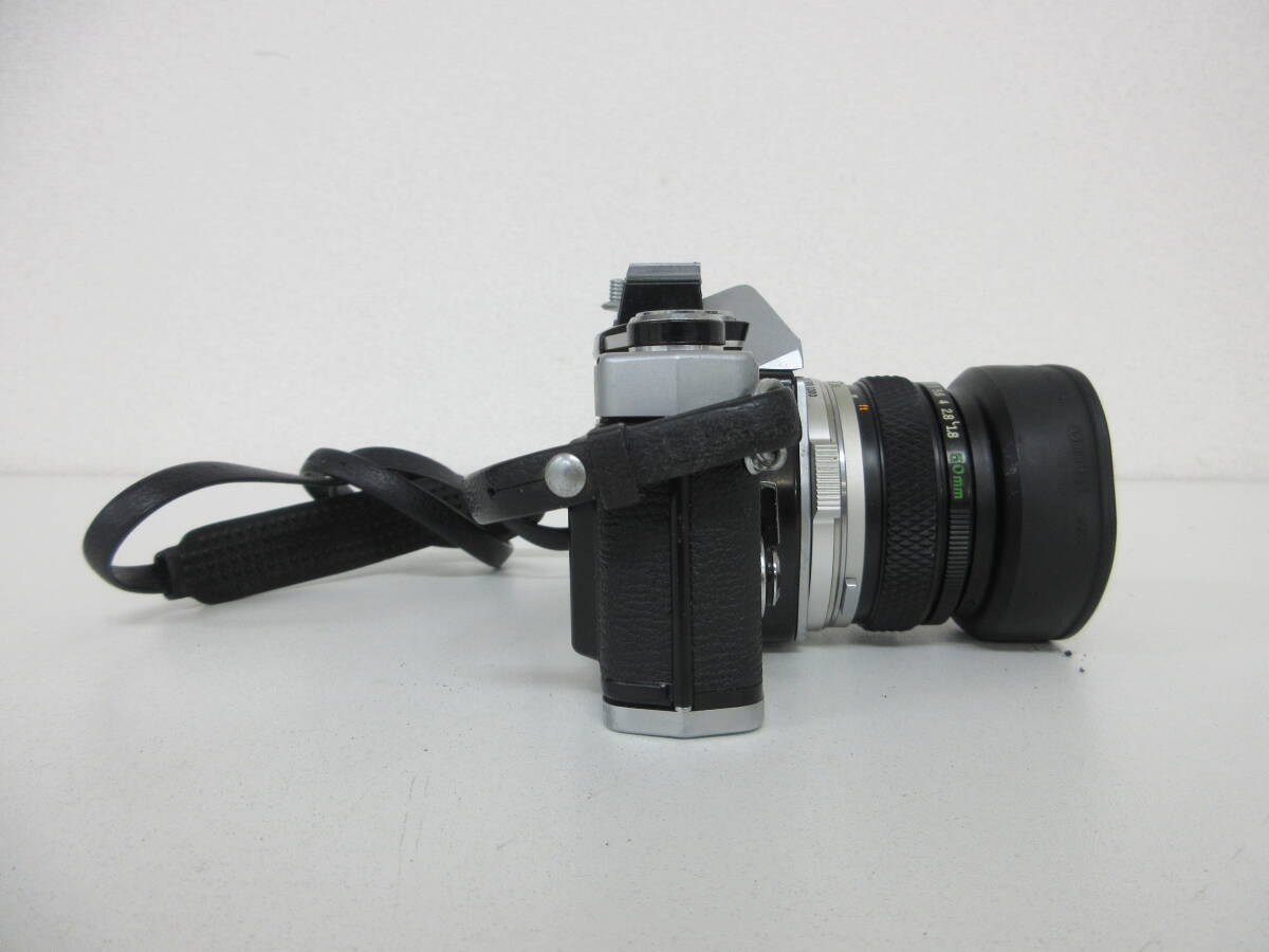 中古 カメラ OLYMPUS オリンパス OM-2 / レンズ OM-SYSTEM ZUIKO AUTO-S 50mm 1:1.8/オリンパス スピードライト ※動作未確認／M_画像7