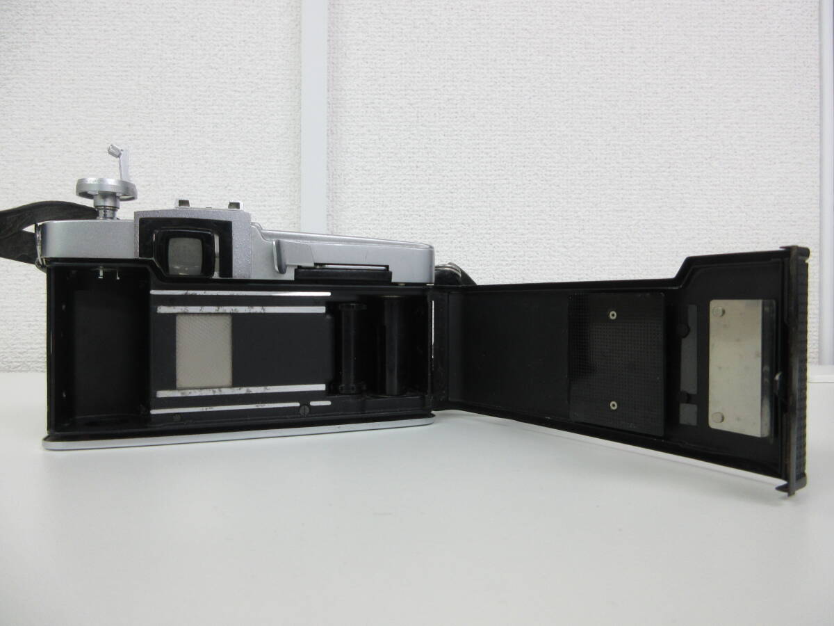 中古 カメラ OLYMPUS PEN F オリンパス ペンF / Olympus D.Zuiko Auto-S 1:2.8 38mm フィルムカメラ ※動作未確認 ／A_画像5