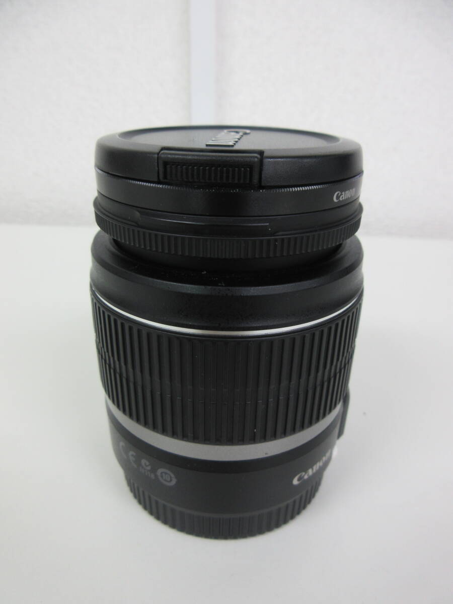 中古 カメラレンズ キャノン CANON ZOOM LENS EF-S 18-55mm 1:3.5-5.6 IS IMAGE STABILIZER ※動作未確認 ／L_画像2