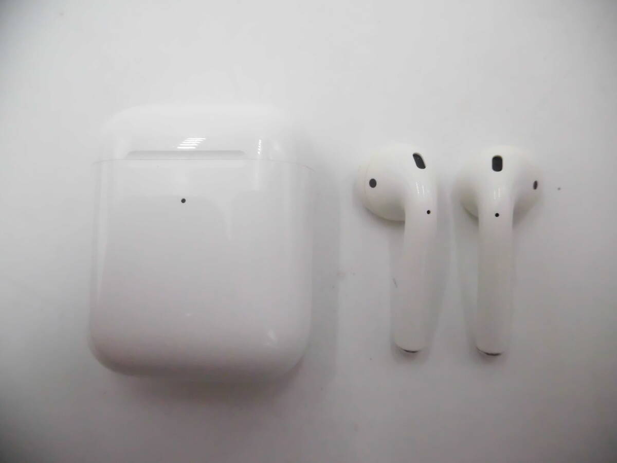 ☆ YMK90 Apple アップル Air Pods エアーポッズ ワイヤレス イヤホン Bluetooth ブルートゥース A1938 A2031 A2032 第2世代 ☆の画像1