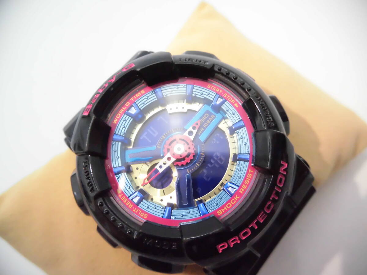 ★ YMK137 CASIO カシオ レディース 腕時計 Baby-G ベビーG BA-112 10気圧防水 ★の画像2
