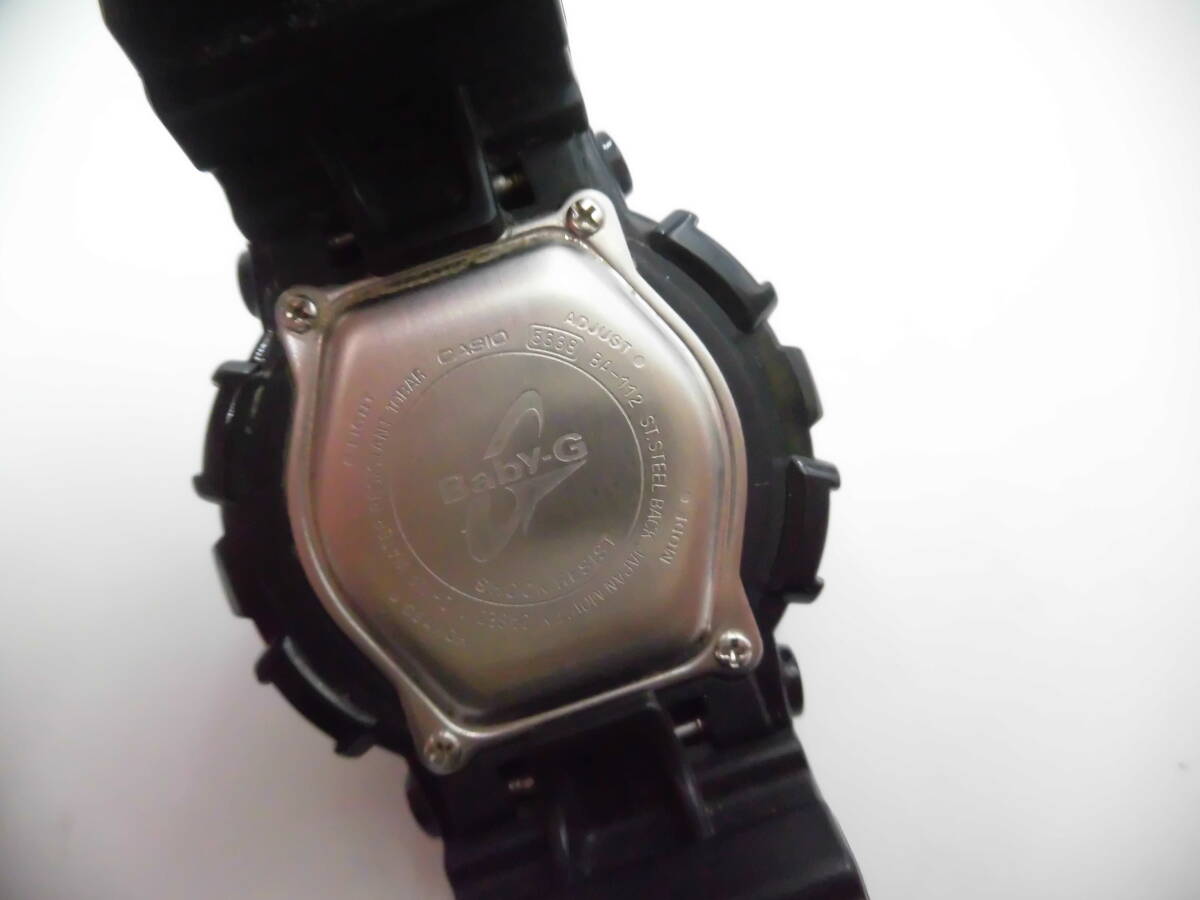 ★ YMK137 CASIO カシオ レディース 腕時計 Baby-G ベビーG BA-112 10気圧防水 ★の画像10