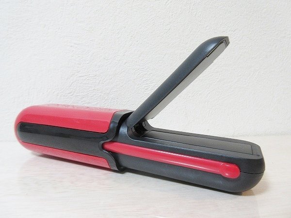 * one jpy start * Mini hair iron /ad-K-35-4883-.15/ Mini iron / strut / styling / hair care / hand. flat size / stylish / travel 