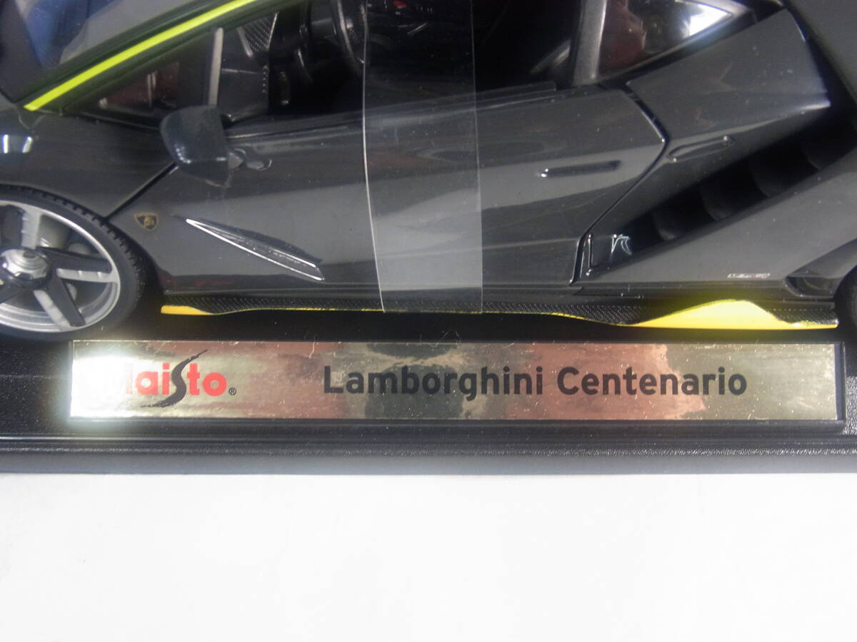 (B929) Maisto Lamborghini centenario 1/18 ランボルギーニ センテナリオ 模型 マイスト スーパーカー 車 の画像7