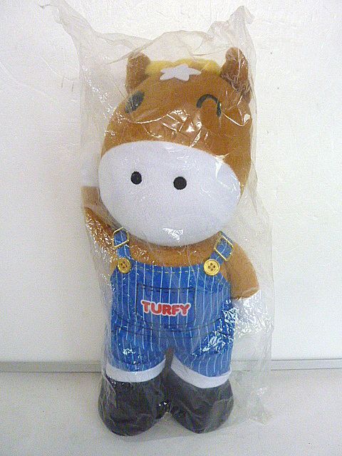 t453g horse racing JRA tarp .-TURFY soft toy total length approximately 31cm character SANRIO Sanrio horse horse 