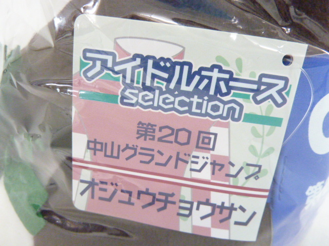 t422A 未使用保管品 競馬 アイドルホース Selection オジュウチョウサン ぬいぐるみ 第20回 中山グランドジャンプ 中央競馬 PRC_画像2