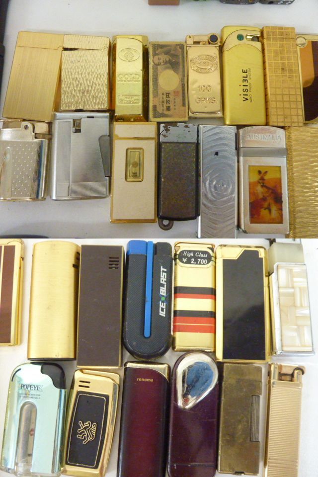R886 oil lighter gas lighter etc. large amount summarize 190ps.@ and more approximately 10kg operation not yet verification Junk present condition goods smoking . smoke . collection 