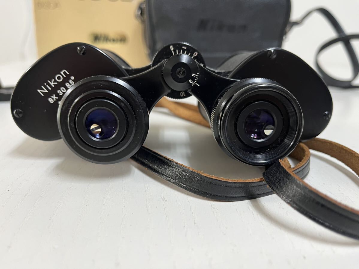 管40049 NIKON ニコン 8X30A 8.5° 双眼鏡 NIPPON KOGAKU 光学機器 アンティーク レトロ_画像2