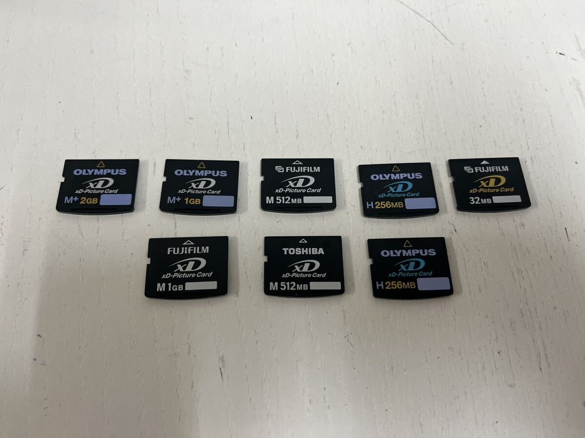  труба 40030 рабочее состояние подтверждено Fuji плёнка Olympus FUJIFILM XD Picture карта 2GB 1GB 512MB 256MB 32MB XD Picture Card итого 8 листов 