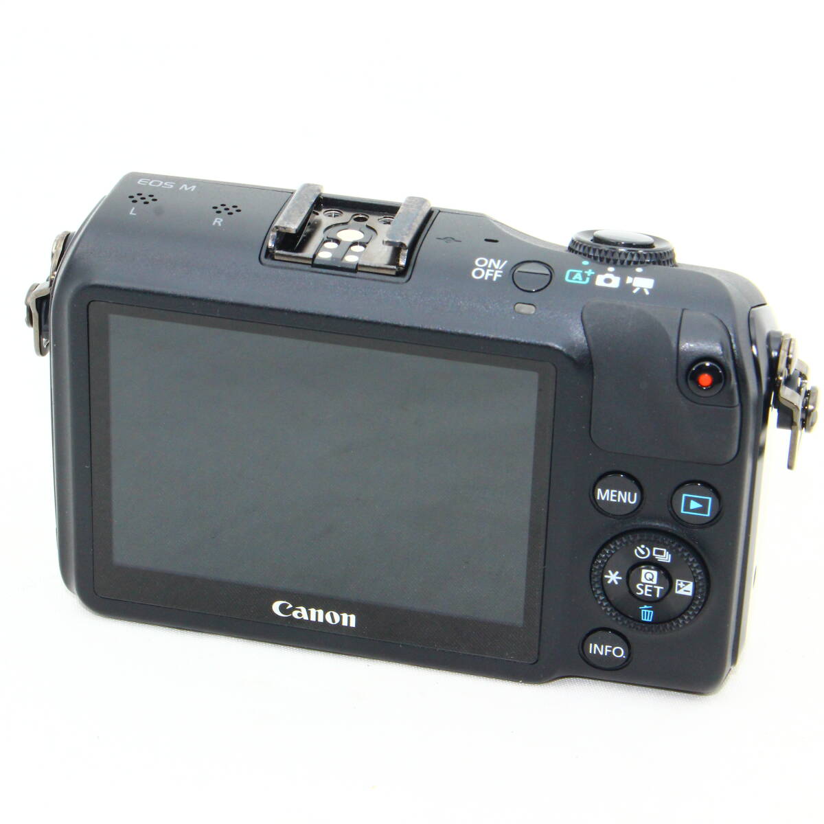 Canon ミラーレス一眼カメラ EOS M ボディ ブラック EOSMBK-BODY #2405038_画像3