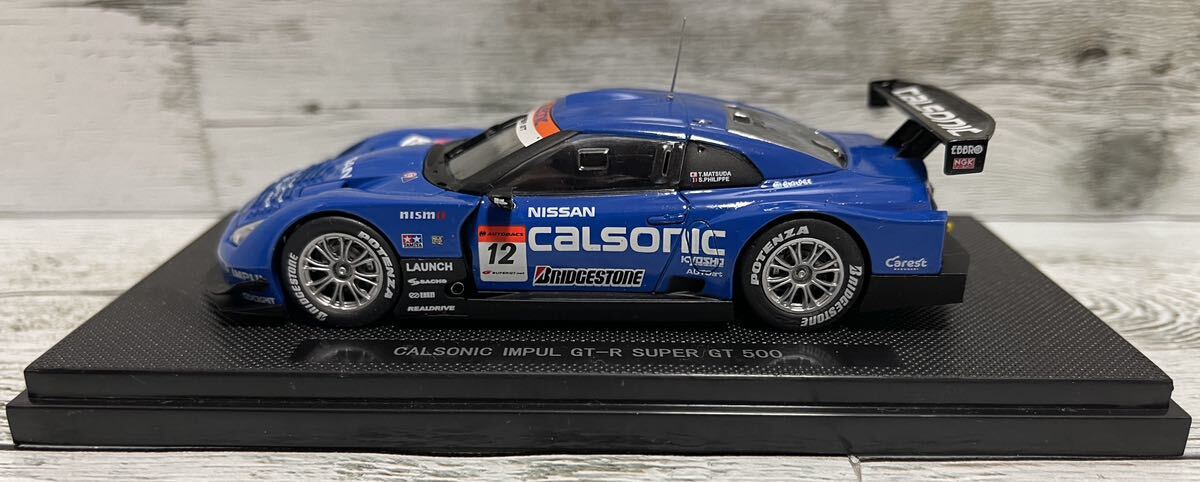 1円スタート EBBRO エブロ 1/43 CALSONIC IMPUL GT-R GT500 Super GT 2008 No.12 #12 カルソニック インパル 松田次生 S・フィリップ_画像5