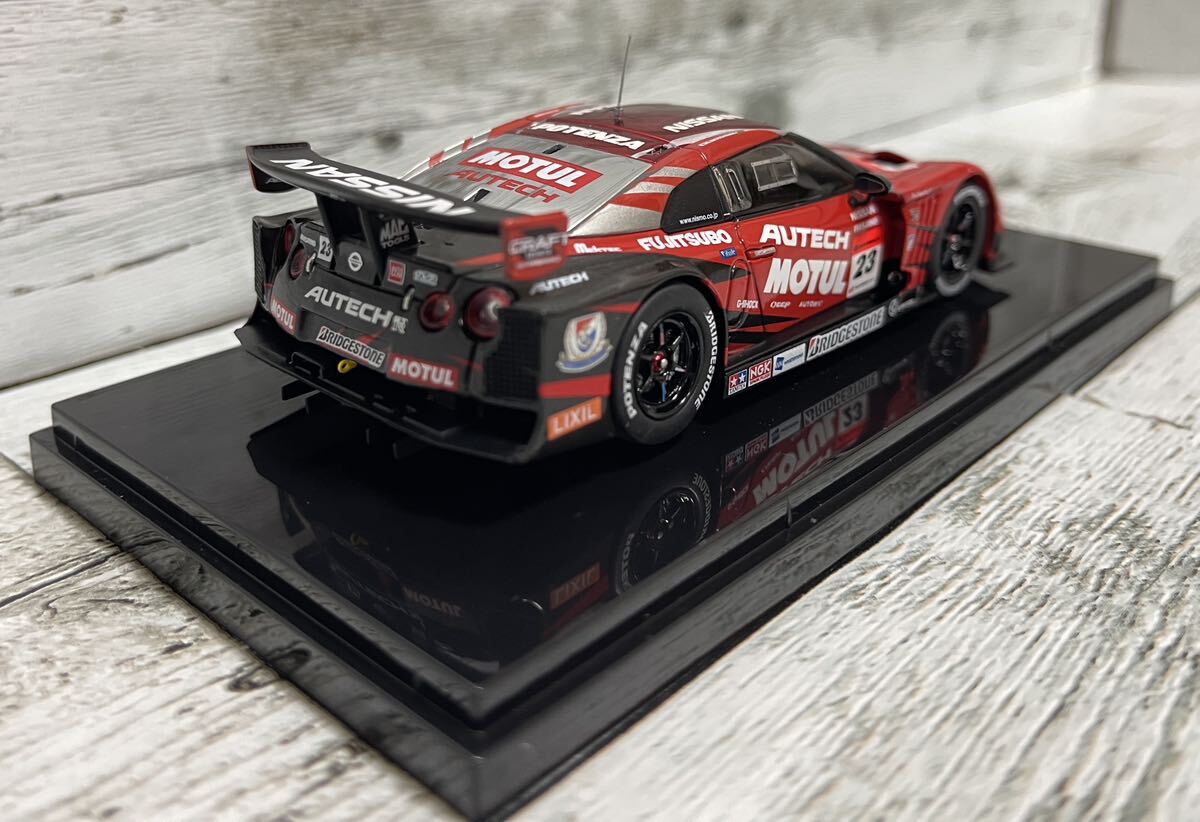 1円スタート EBBRO エブロ 1/43 MOTUL AUTECH GT-R GT500 Super GT 2012 No.23 #23 モチュール オーテック 本山哲 ミハエル・クルム NISMO_画像2