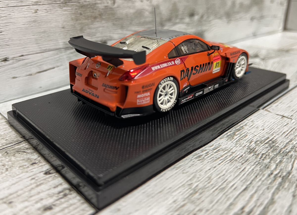 1円スタート EBBRO エブロ 1/43 DAISHIN ADVAN Z GT300 SuperGT 2008 No.81 #81 ダイシン アドバン ゼット 青木孝行 藤井誠暢 TEAM DAISHI_画像2