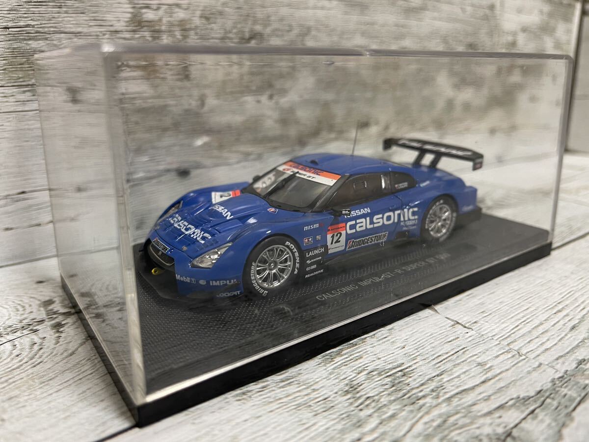 1円スタート EBBRO エブロ 1/43 CALSONIC IMPUL GT-R GT500 Super GT 2008 No.12 #12 カルソニック インパル 松田次生 S・フィリップ_画像3