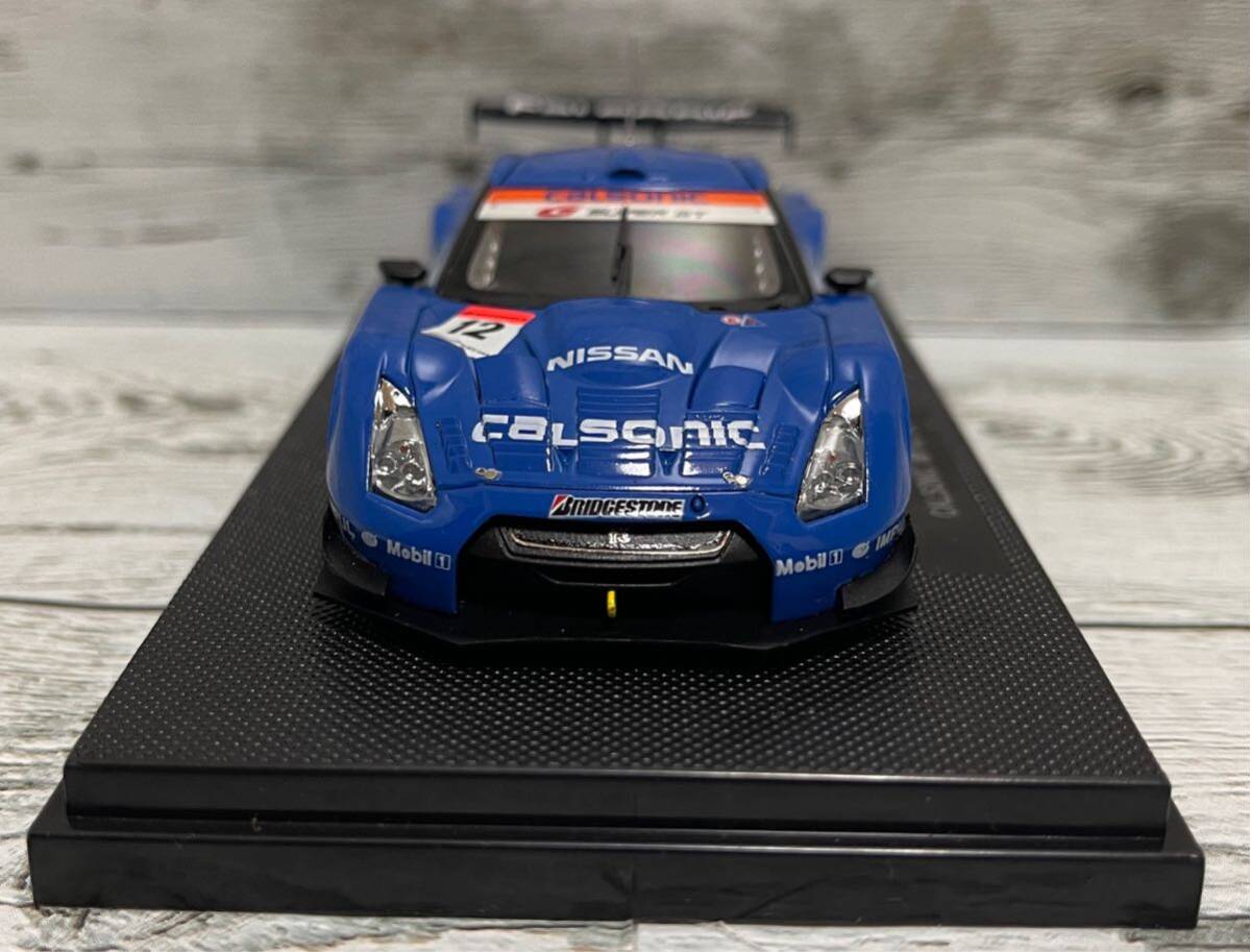 1円スタート EBBRO エブロ 1/43 CALSONIC IMPUL GT-R GT500 Super GT 2008 No.12 #12 カルソニック インパル 松田次生 S・フィリップ_画像7