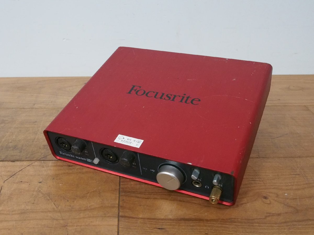 *[1F0508-4] Focusrite Focus свет аудио интерфейс Scarlett 6i6? Junk 