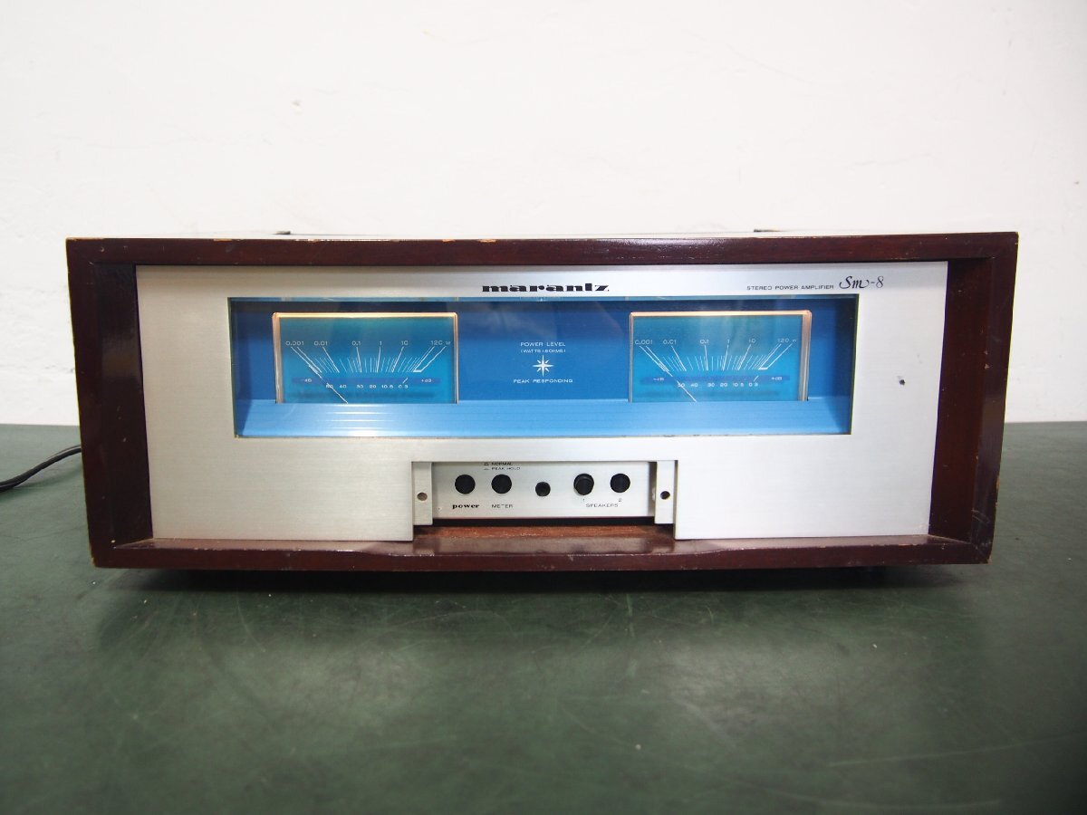 *[2W0508-15] marantz Marantz усилитель мощности SM-8 STEREO POWER AMPLIFIER Junk 