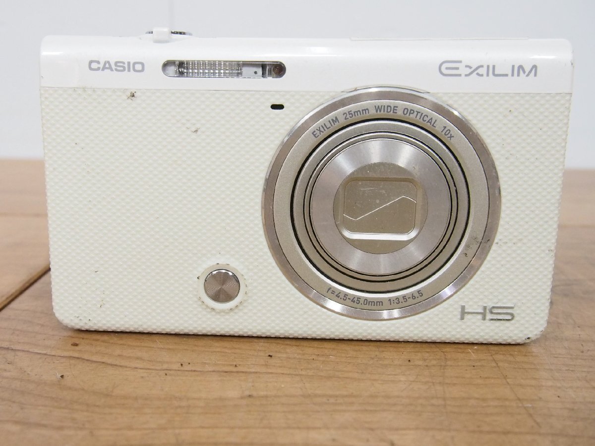 ☆【1F0515-8】 CASIO カシオ デジタルカメラ EX-ZR50 バッテリー付き EXILM ジャンク_画像2